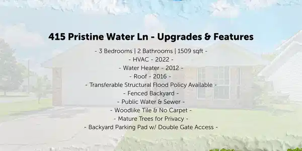 Image 2: 429 Northview Ln - Upgrades & Features
