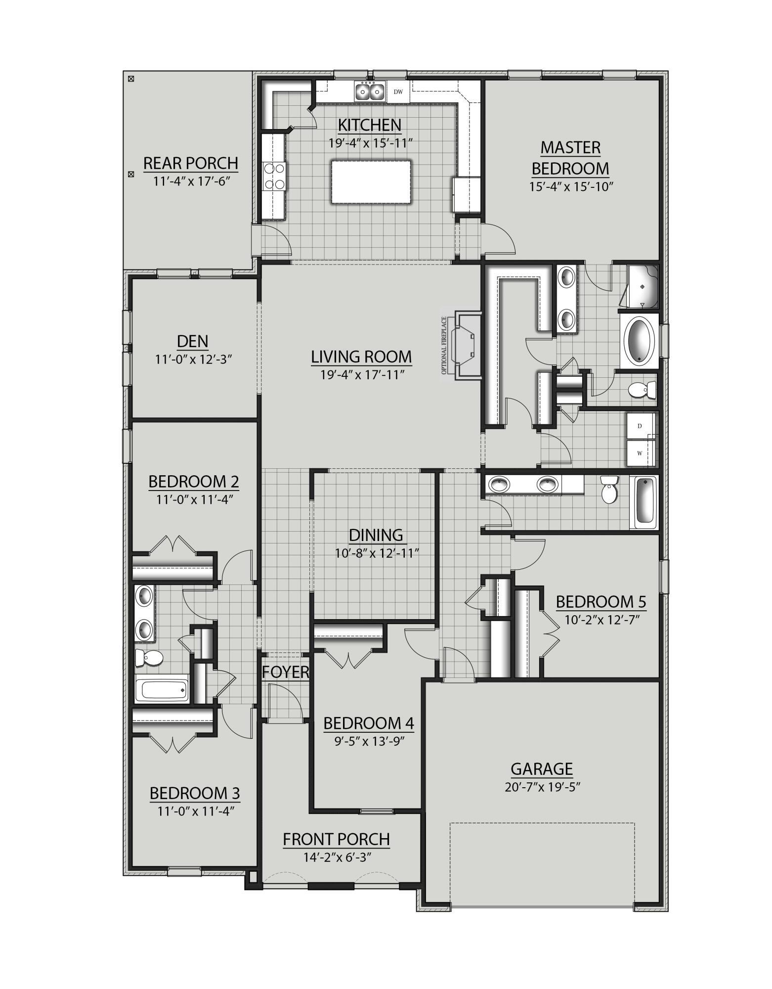 Image 3: Hickory AG Floor Plan