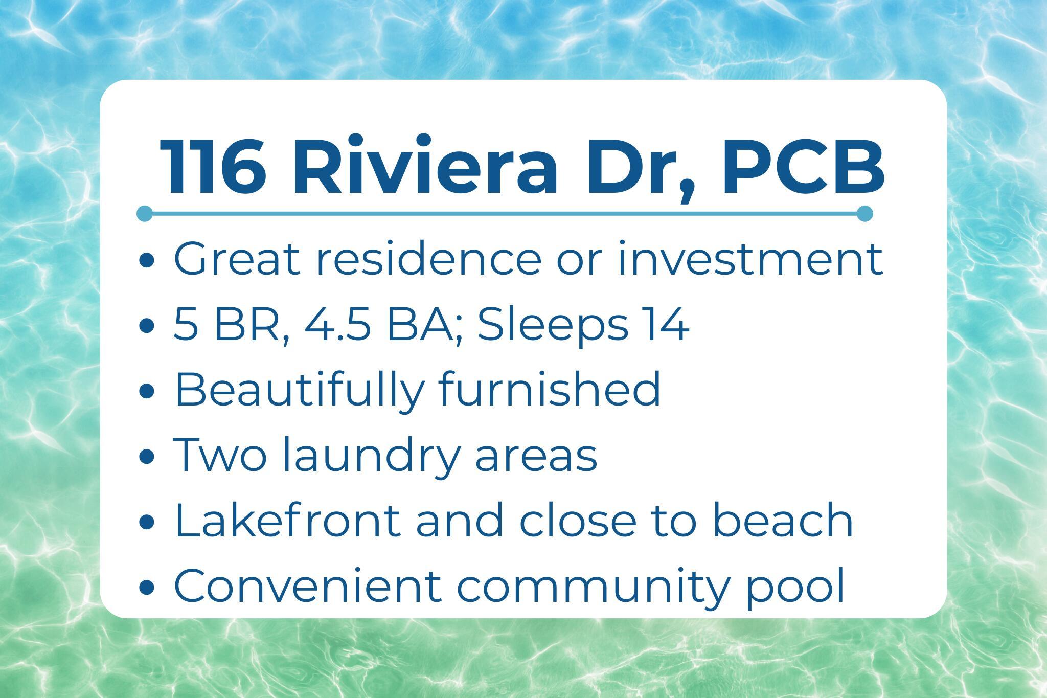 Image 4: 116 RIVIERA DR HIGHLIGHTS
