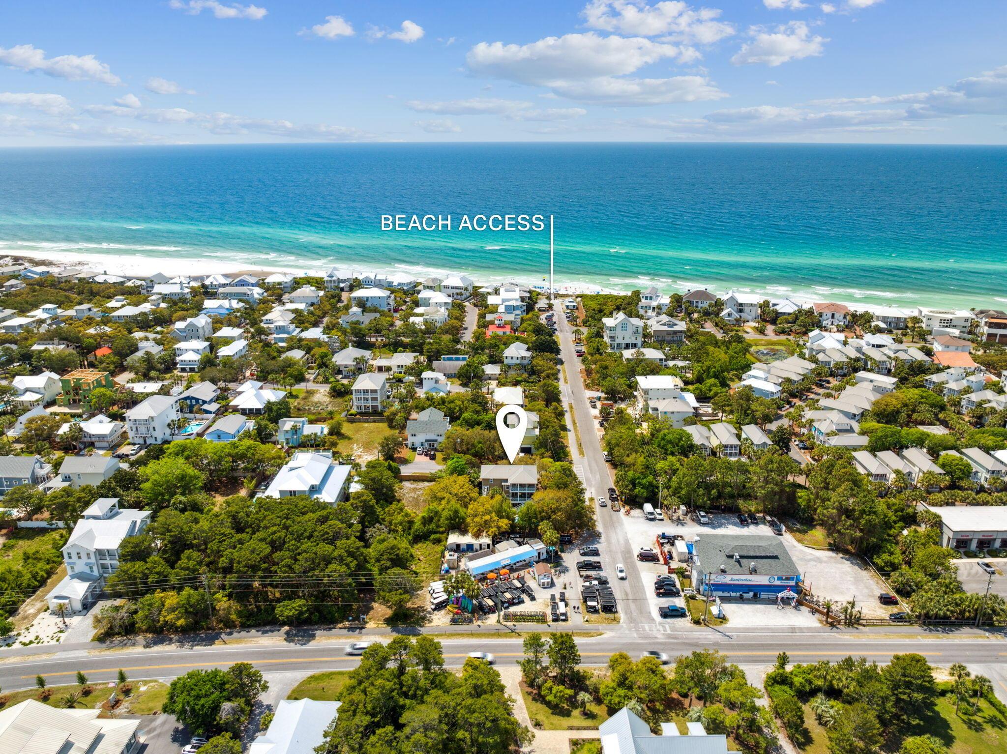 Image 1: Beach access