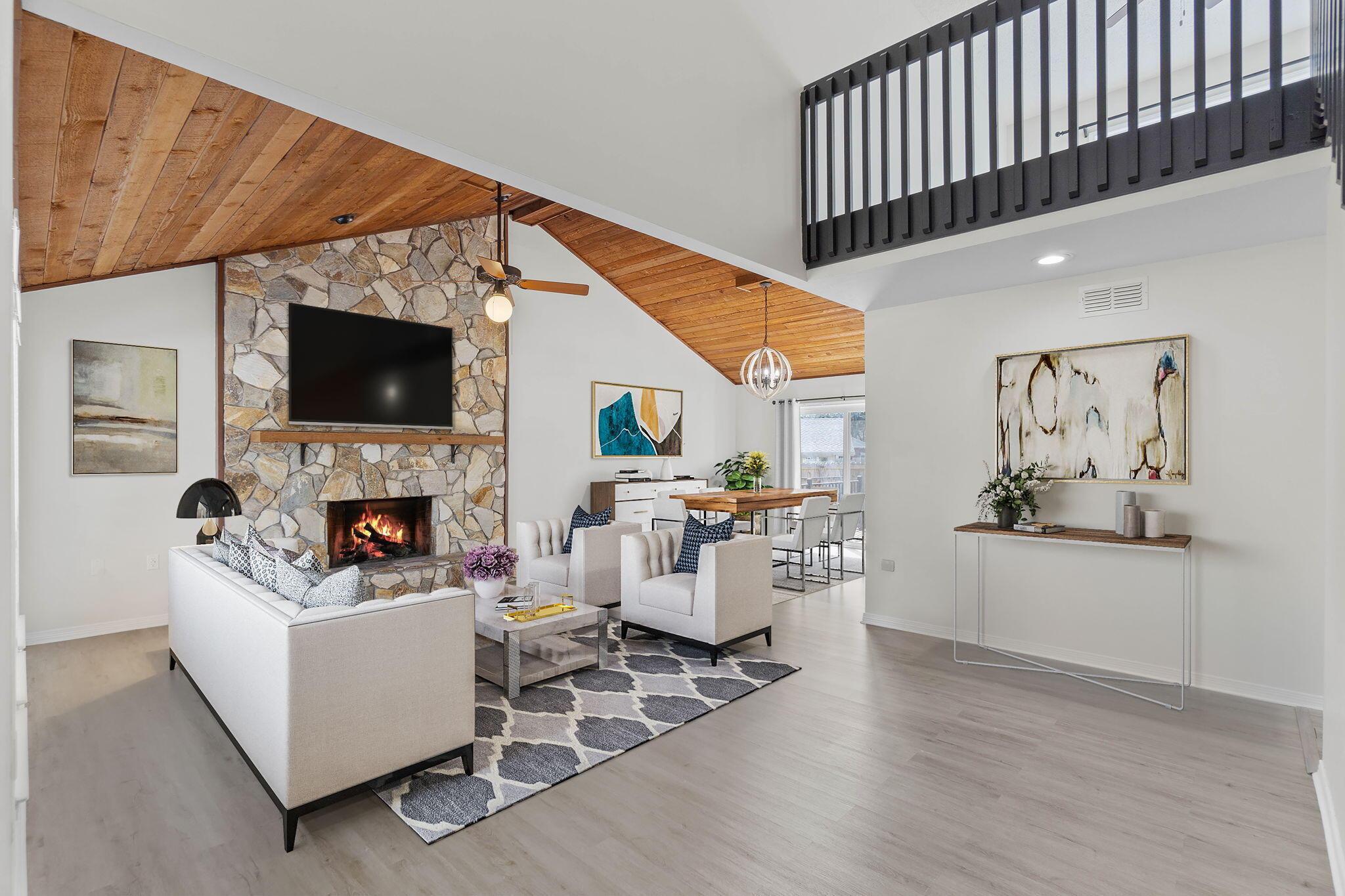 Image 4: Open Living and Dining Space