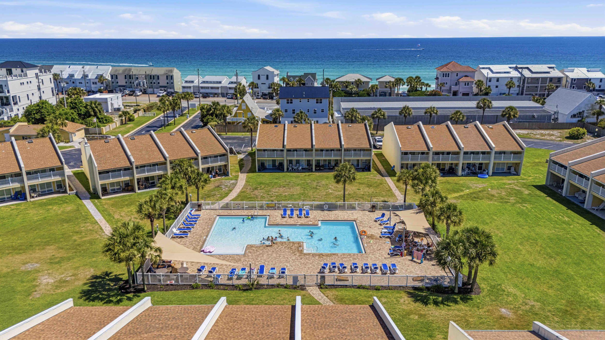 Image 2: seacove - high aerial with beach