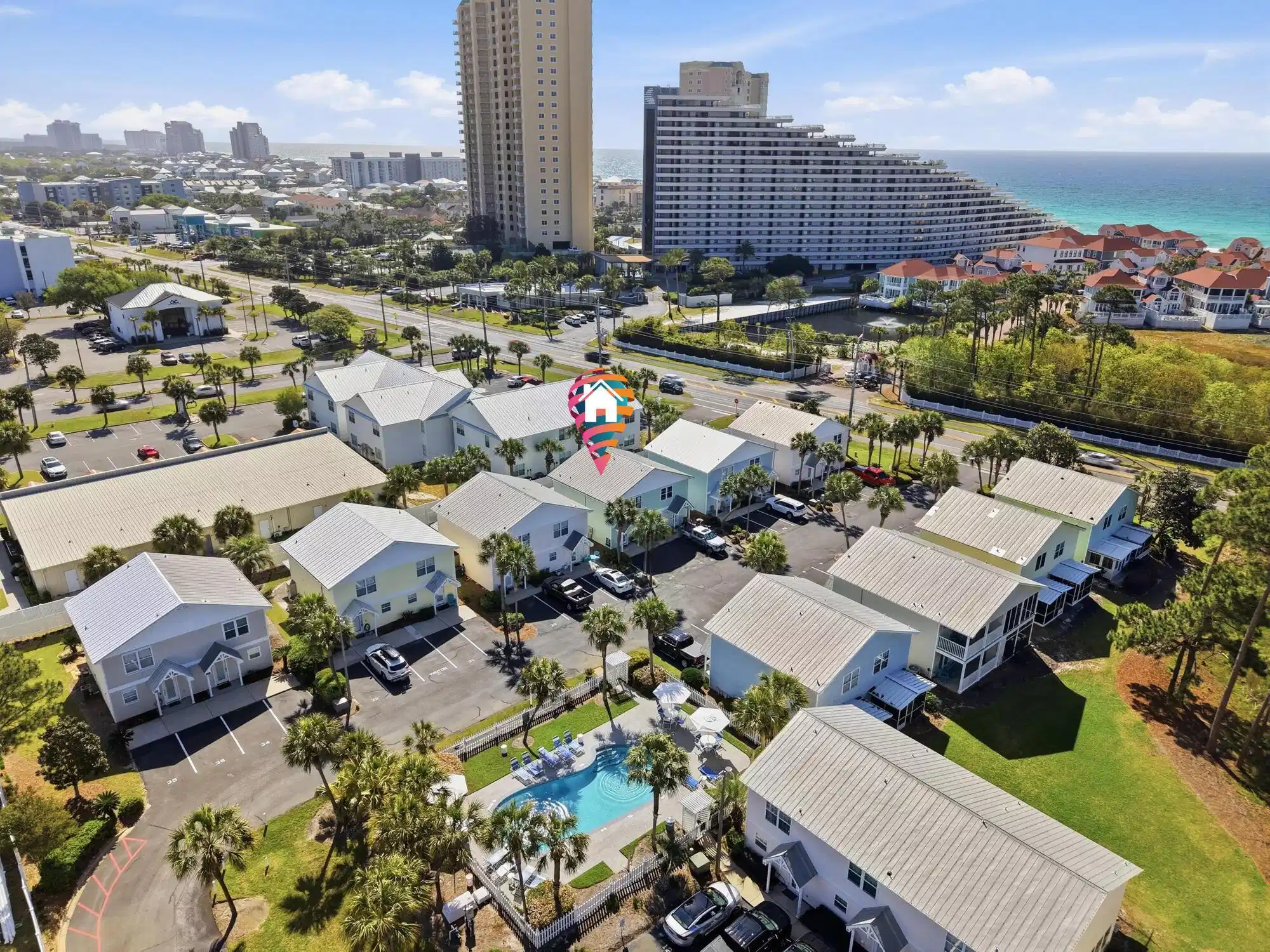 Image 1: Beach Aerial