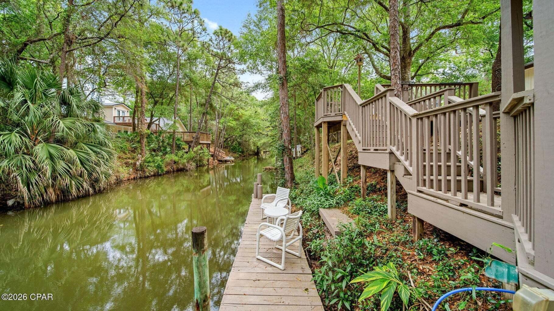 Image 2: Dock and canal view