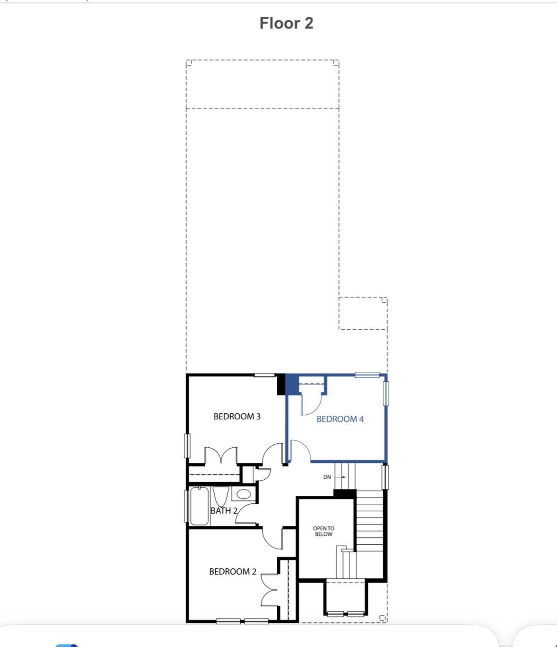 Image 3: Second floor plan