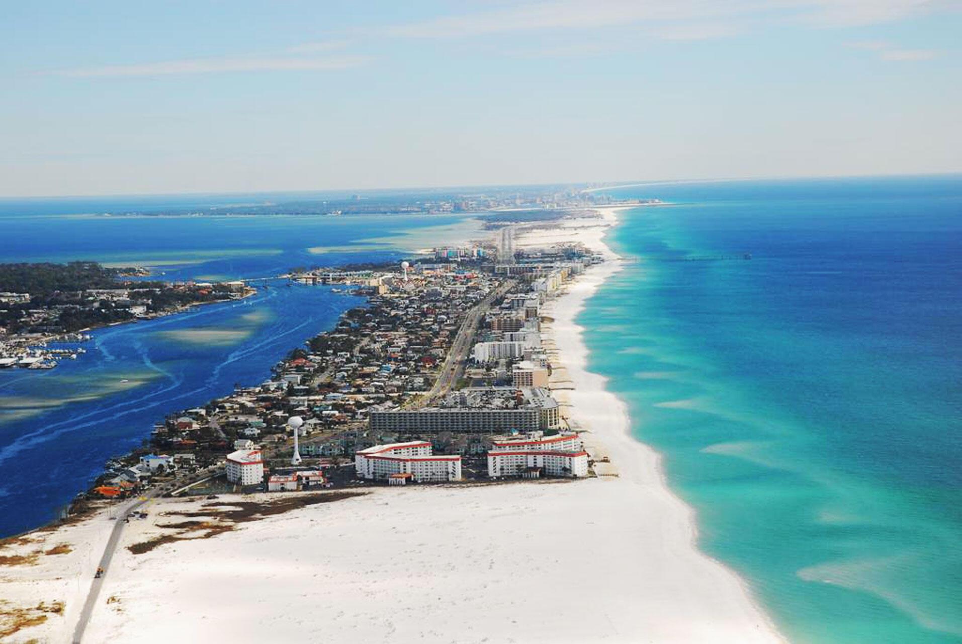 Image 3: 205 Palms Okaloosa Island Drone pic