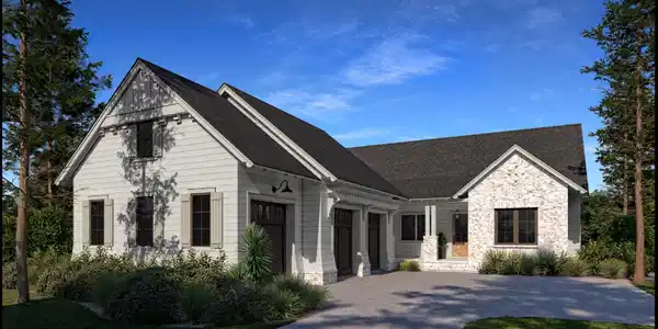 Image 2: 1734 Lost Cove Front Rendering