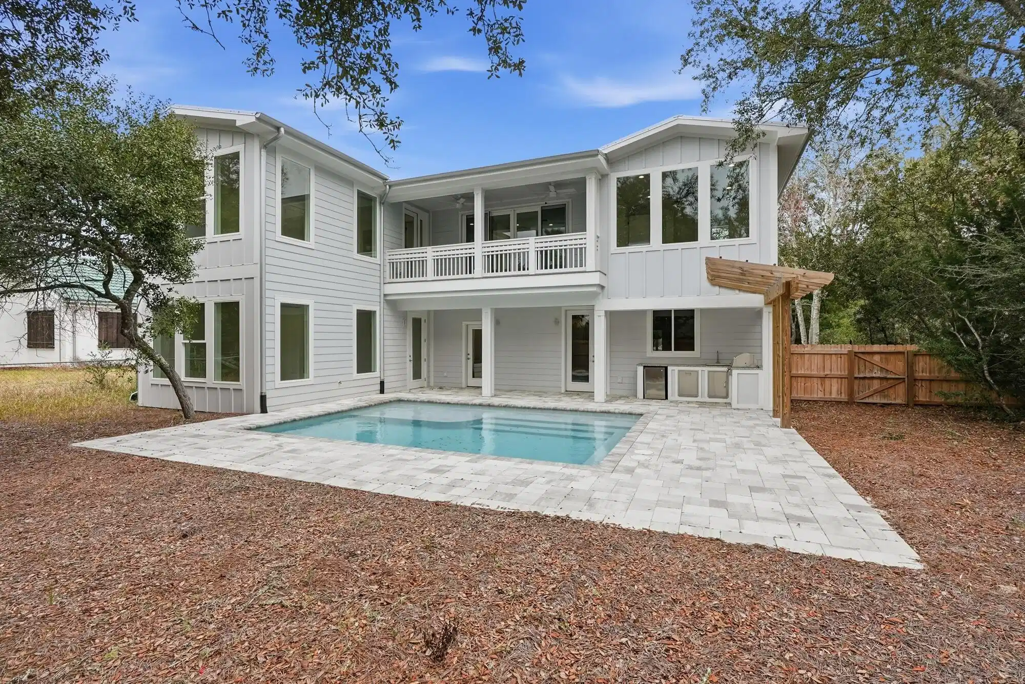 Image 1: Backyard