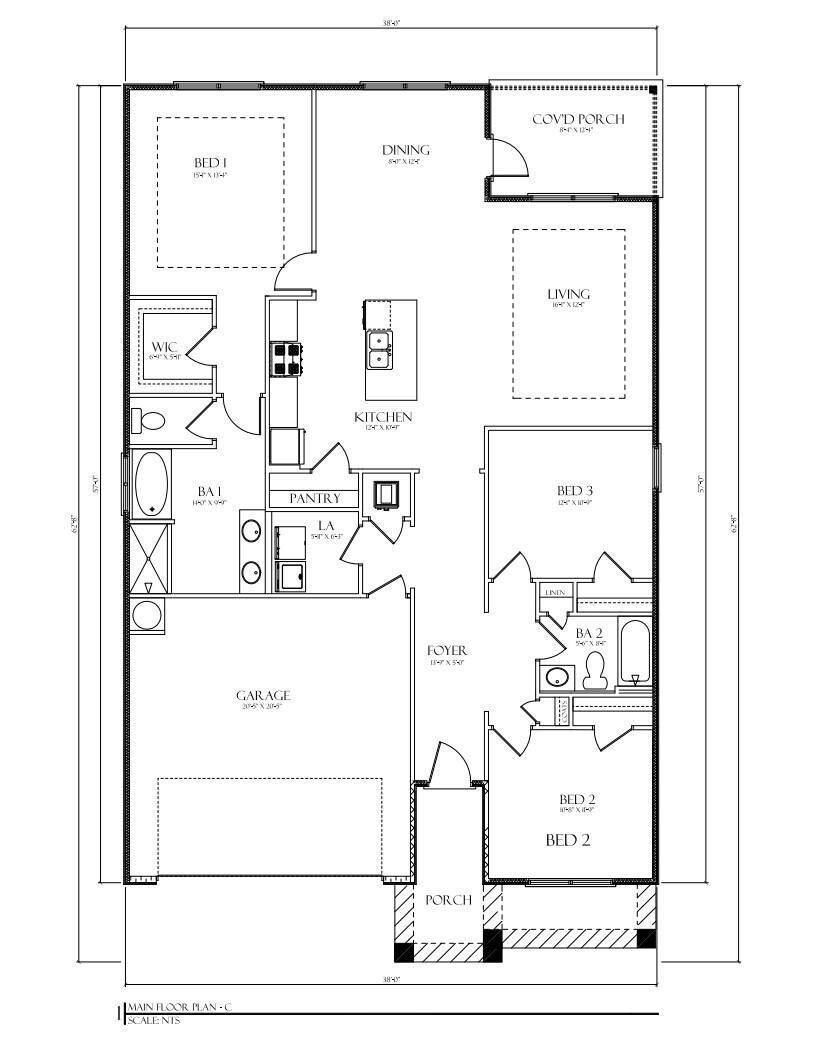 Image 2: Lamar Floorplan