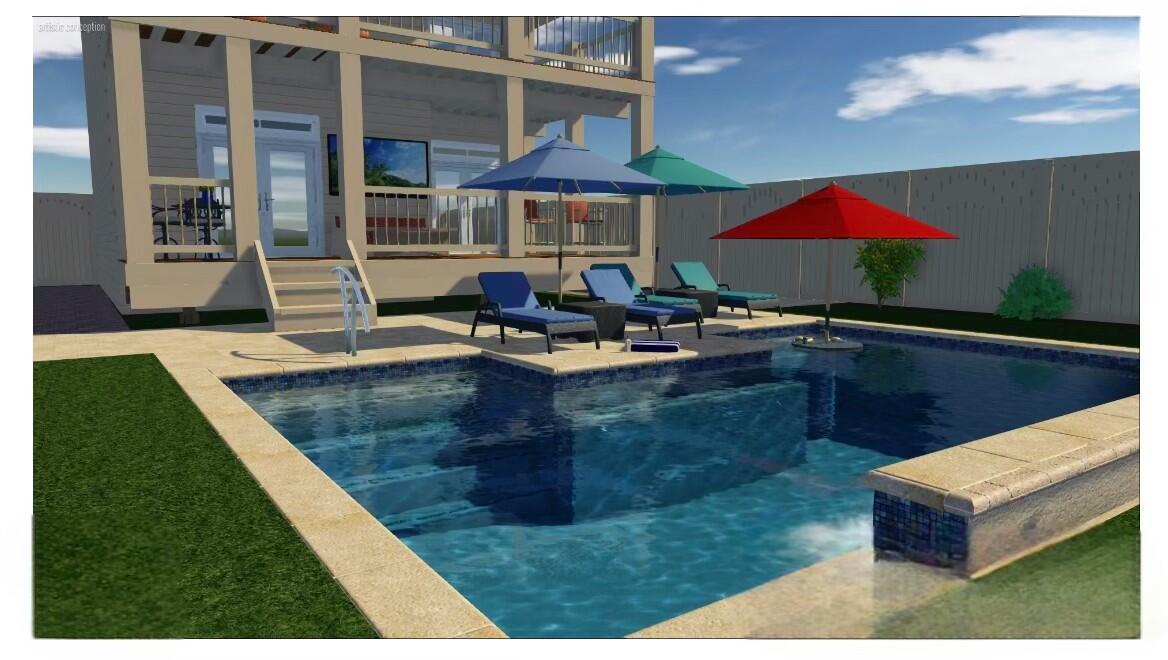 Image 2: Pool Rendering