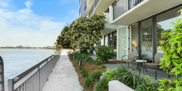 Image 3: First floor unit with patio