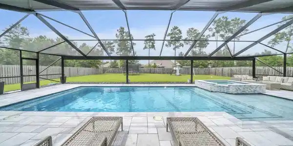 Image 2: Pool and Hot Tub