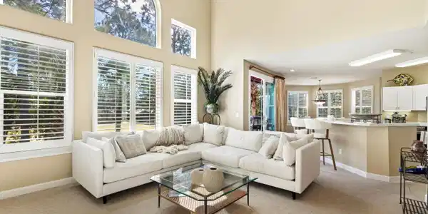 Image 2: living open to kitchen