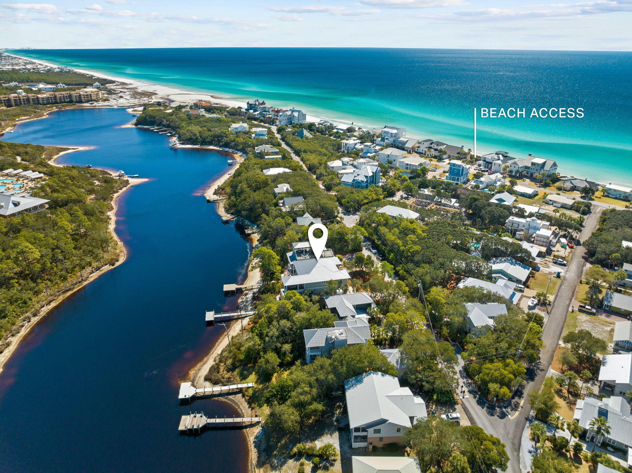 Image 2: Deeded Beach Access 2 min from House