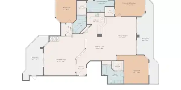 Image 4: The Empress 304 floorplan