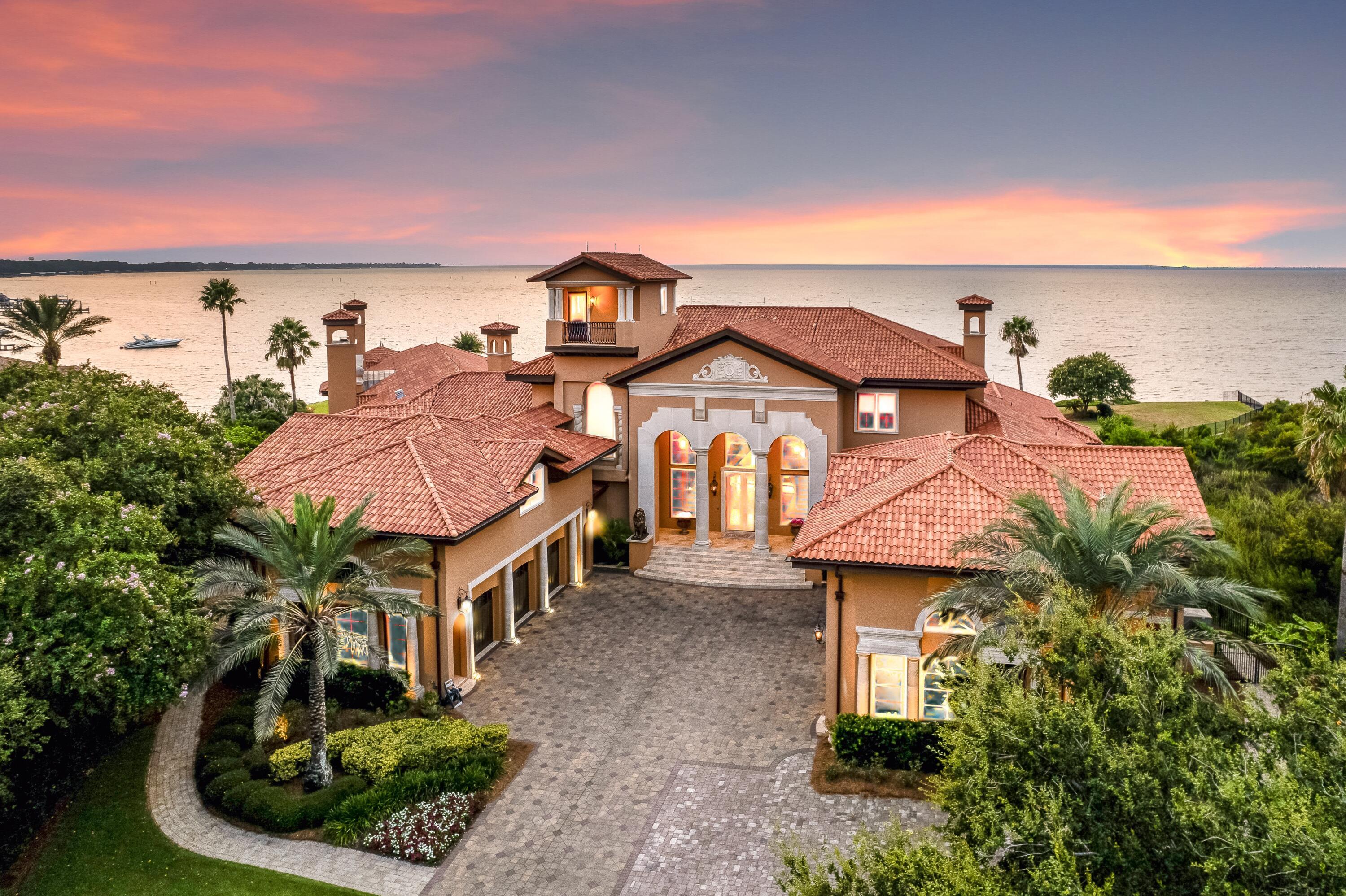 Image 1: 4300 Breakwater Drive Dusk-207