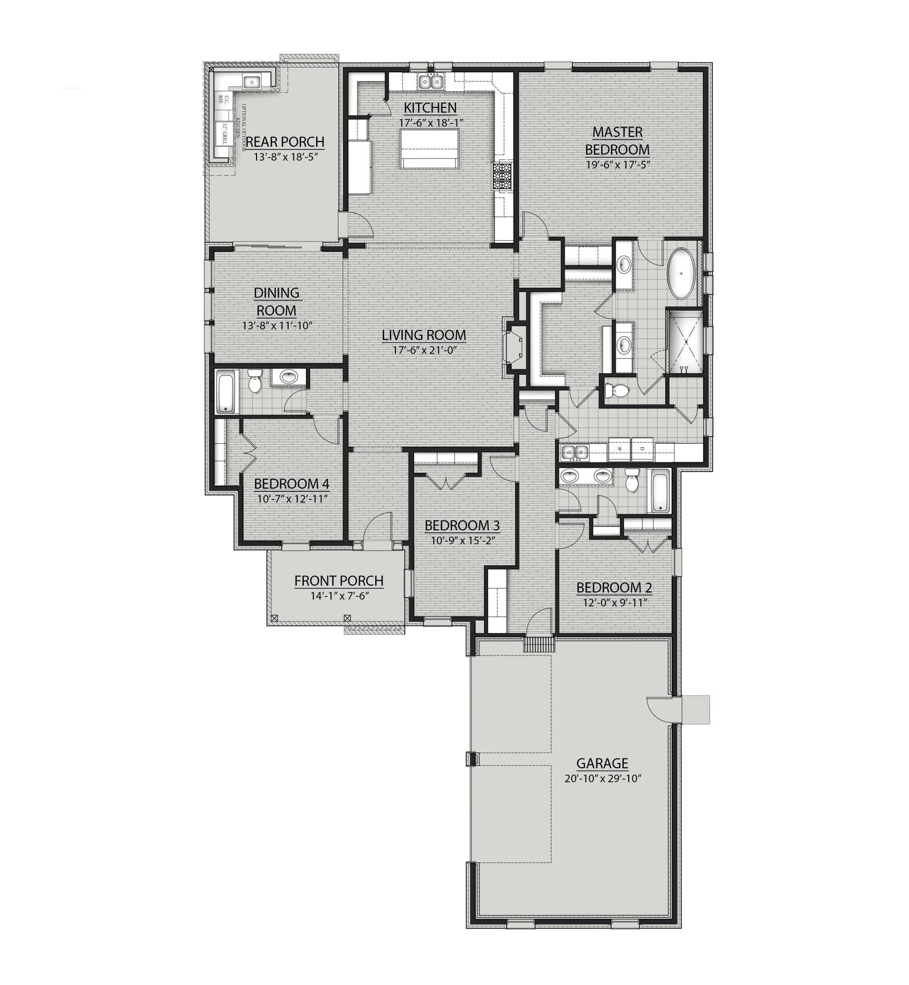 Image 3: Harvey AG II Floor Plan
