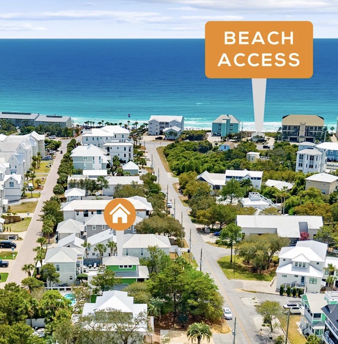 Image 3: beach access map