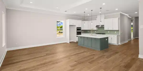 Image 2: Great room kitchen