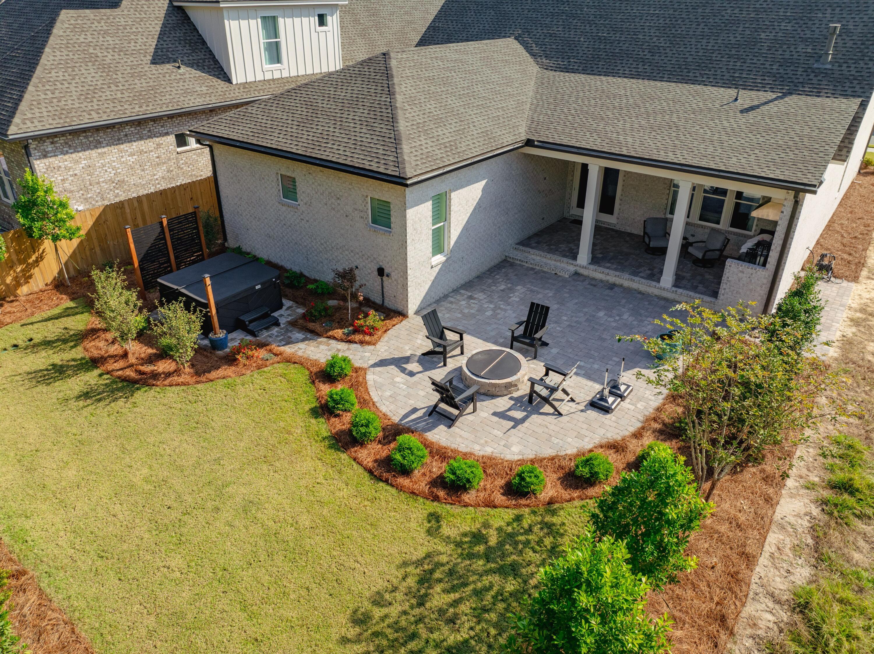 Image 2: Backyard High View