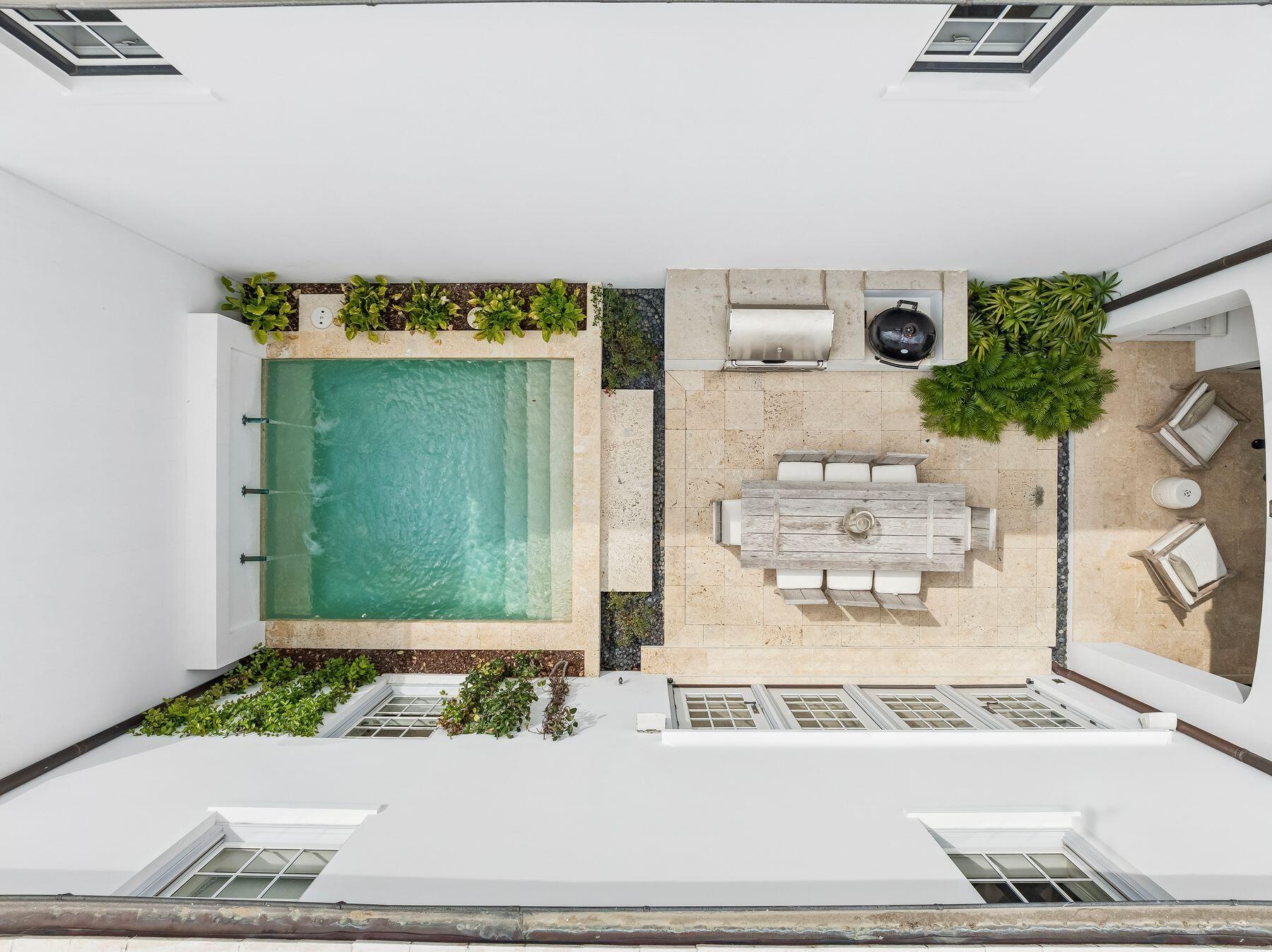 Image 1: Private Courtyard Pool