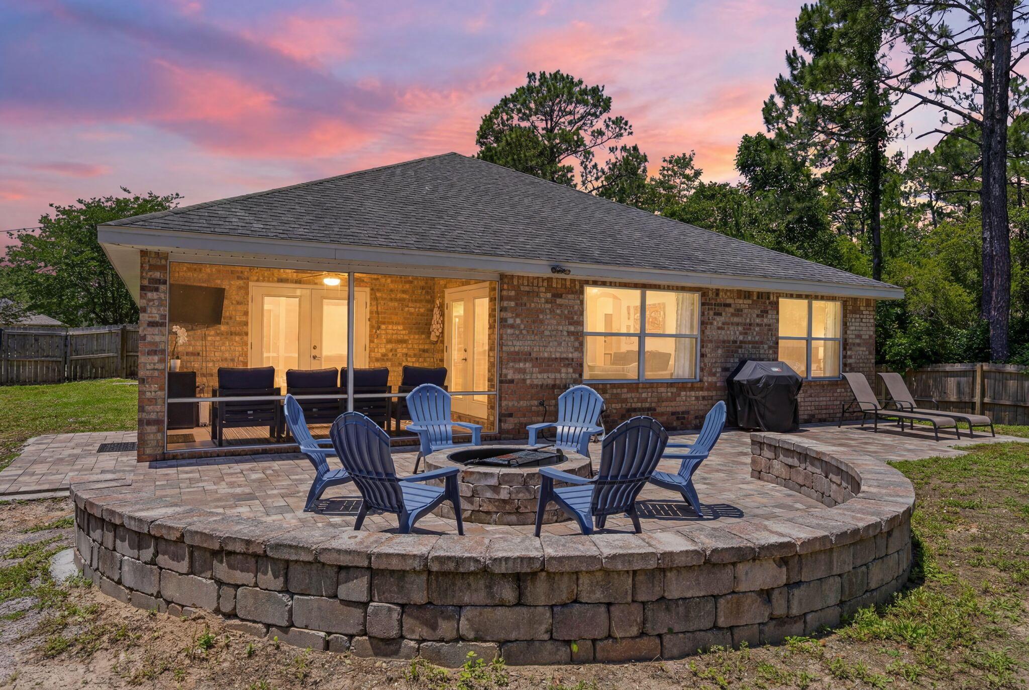 Image 3: 2-web-or-mls-1. backyard sunset