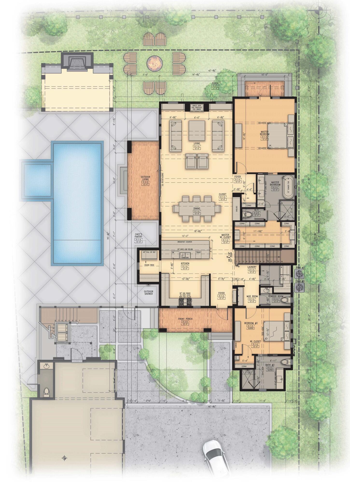 Image 3: PLE 115 Colored Set of Plans