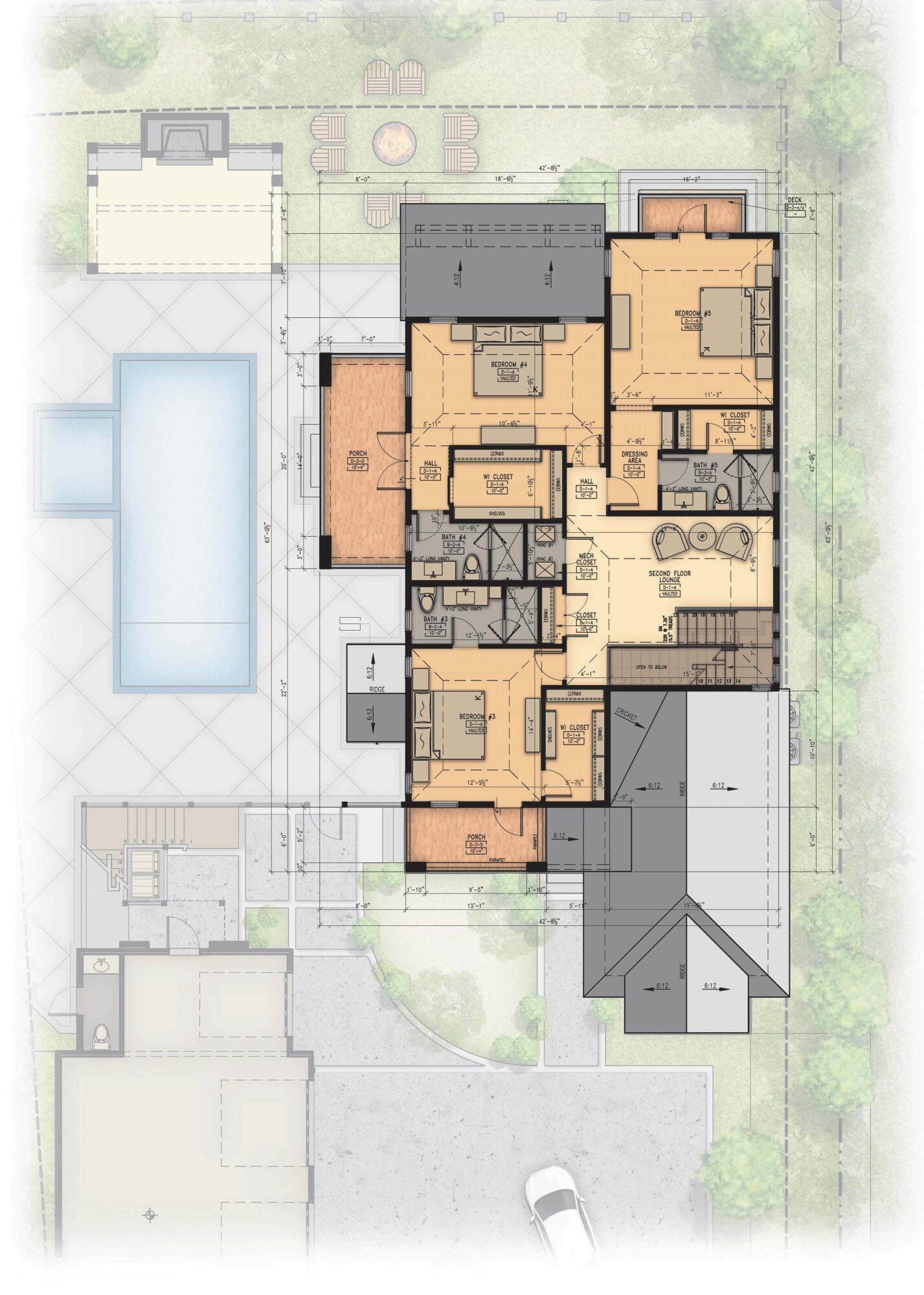 Image 4: PLE 115 Colored Set of Plans