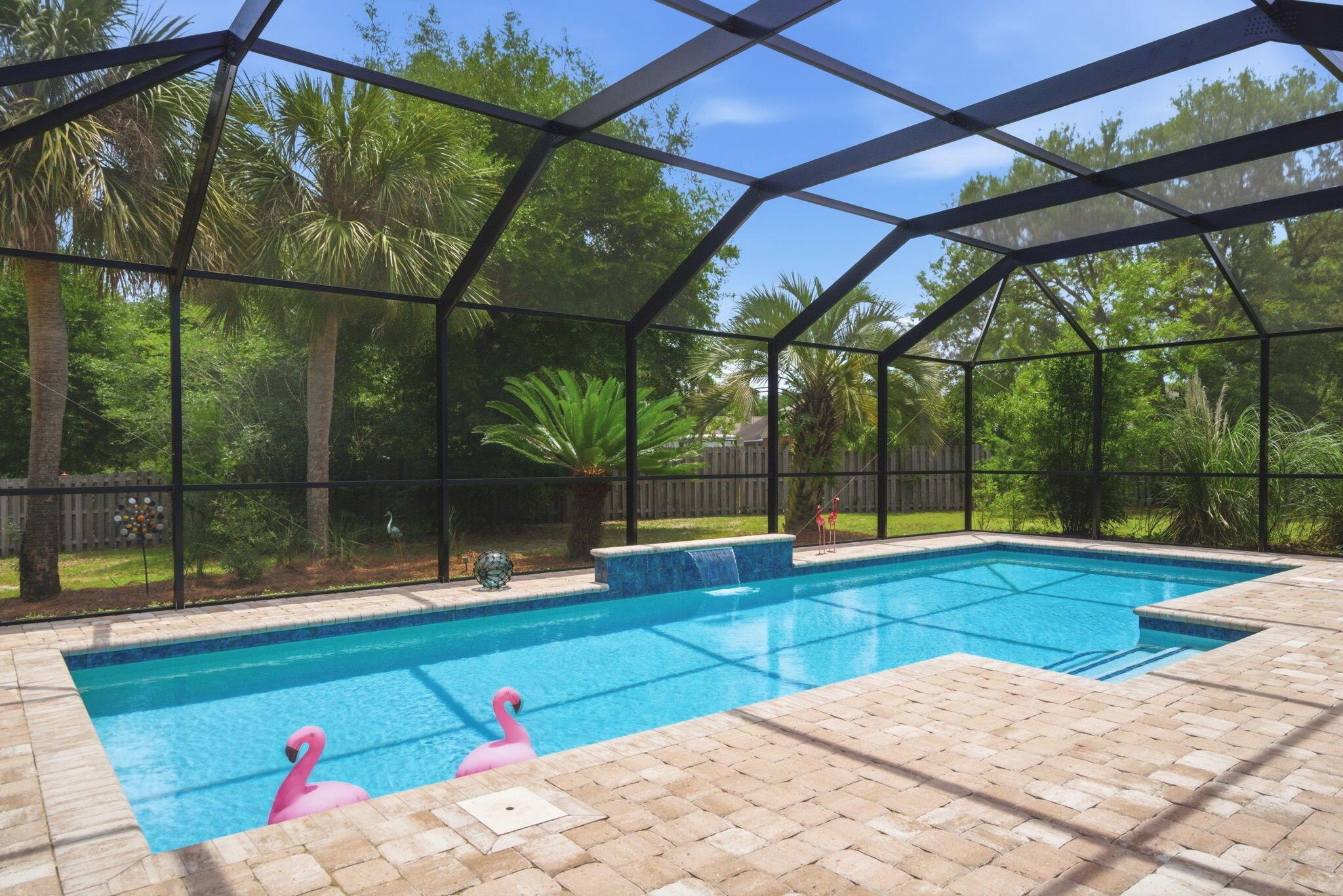 Image 3: Heated pool and hot tub