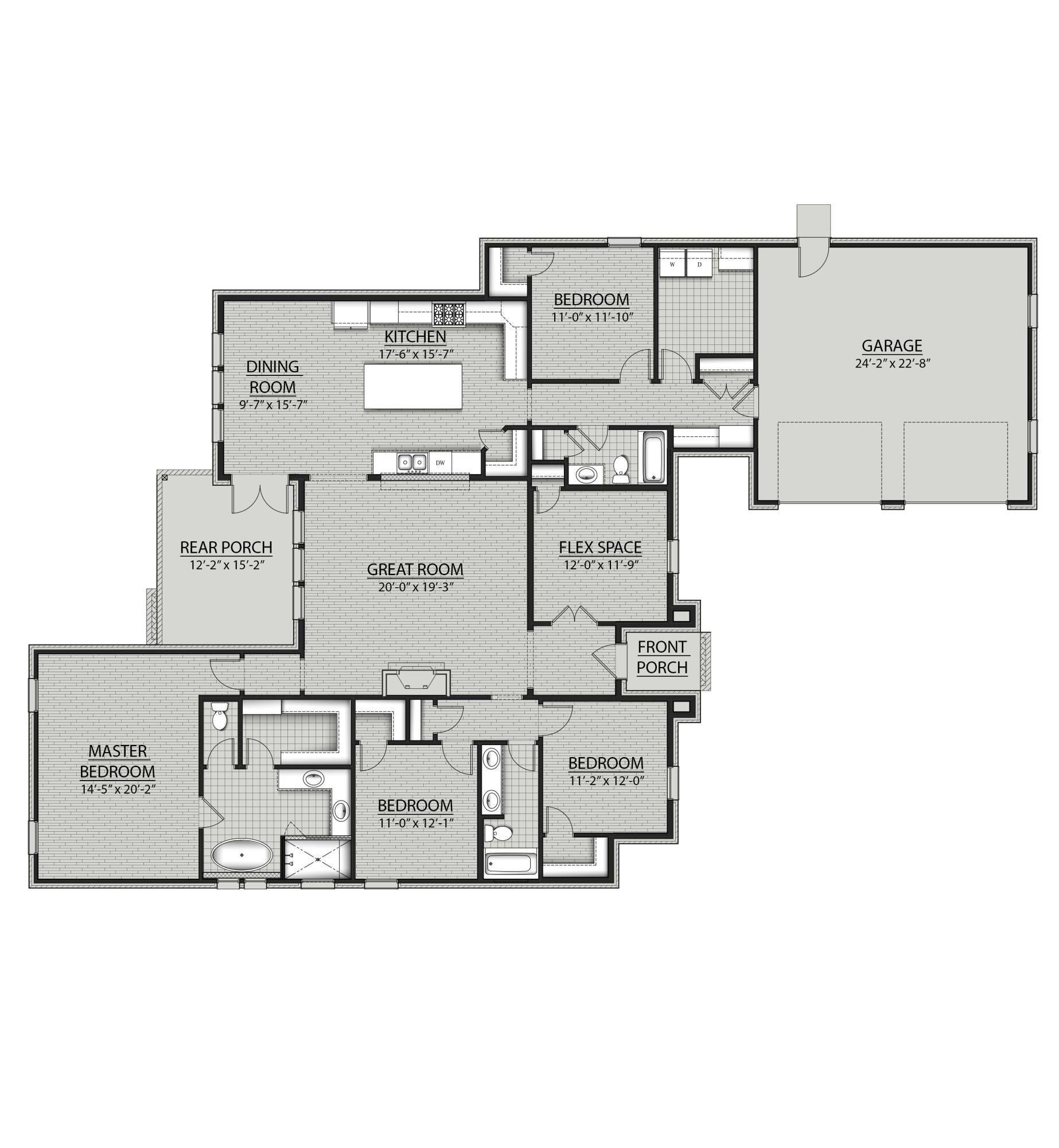 Image 2: Rockworth BH Floor Plan