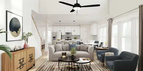 Image 4: RA THE LAUREL 3M Living #Level 1 C Farmh