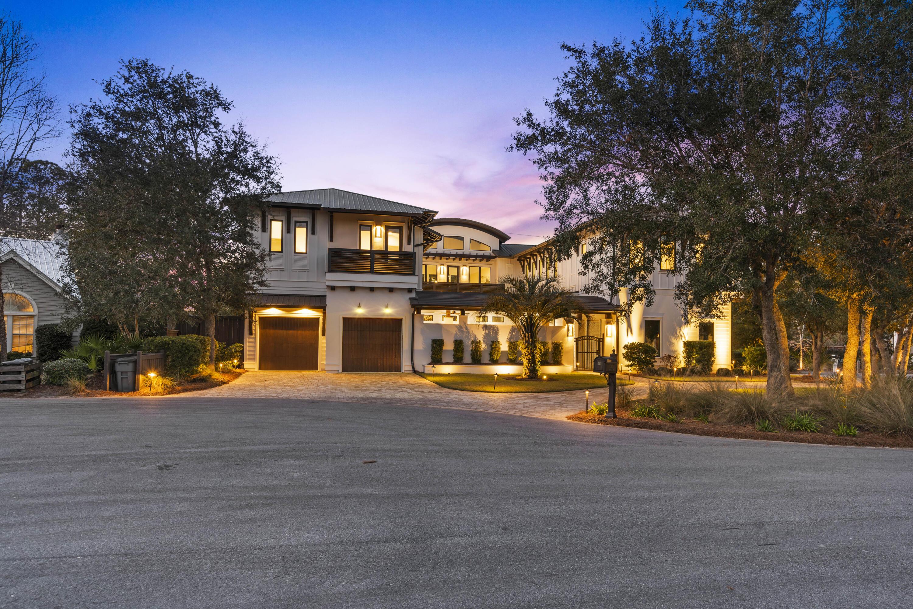 Image 1: Exterior at Dusk