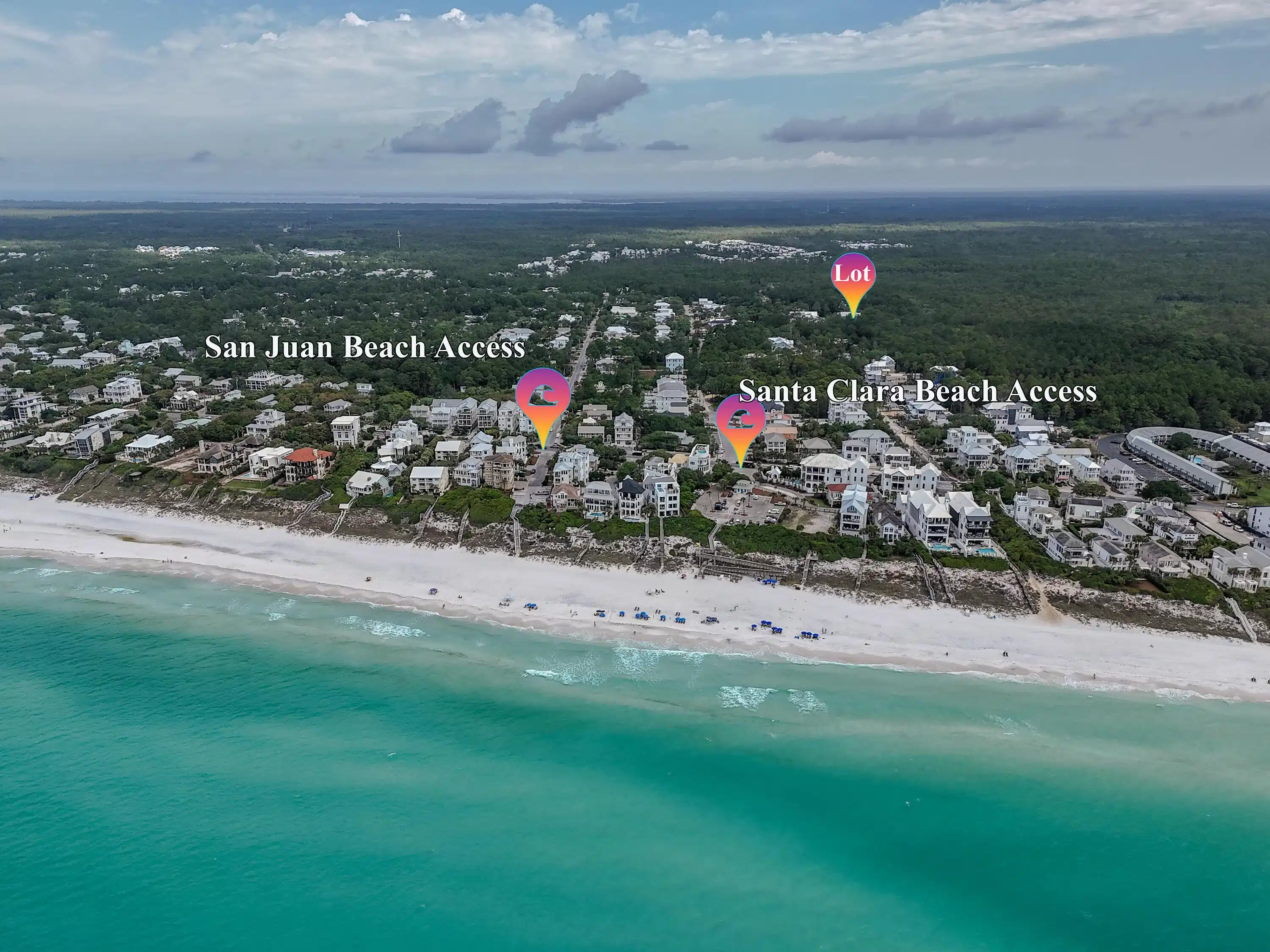 Image 1: 1/2 mile from the Gulf