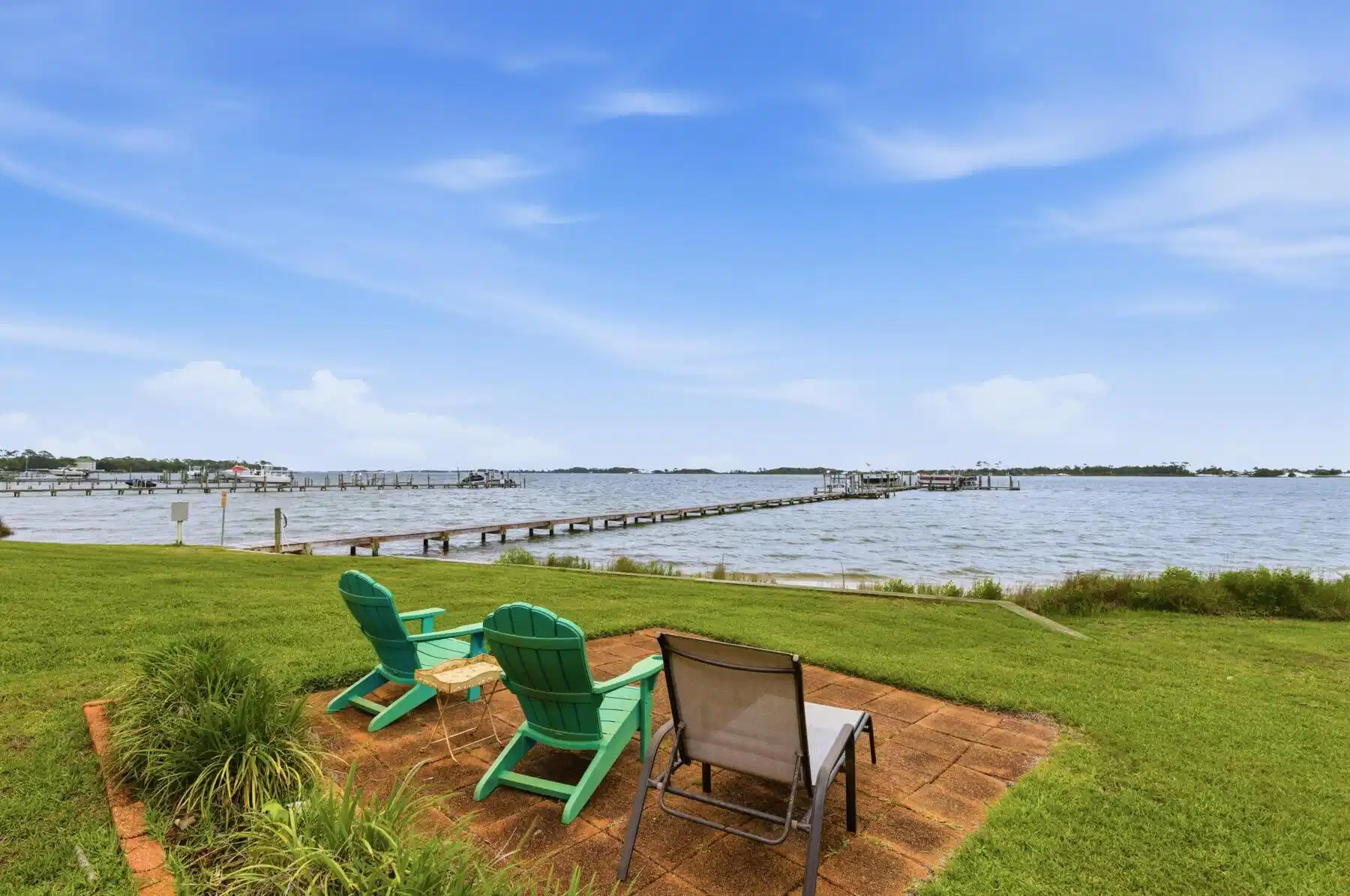 Image 1: Backyard View Santa Rosa Sound