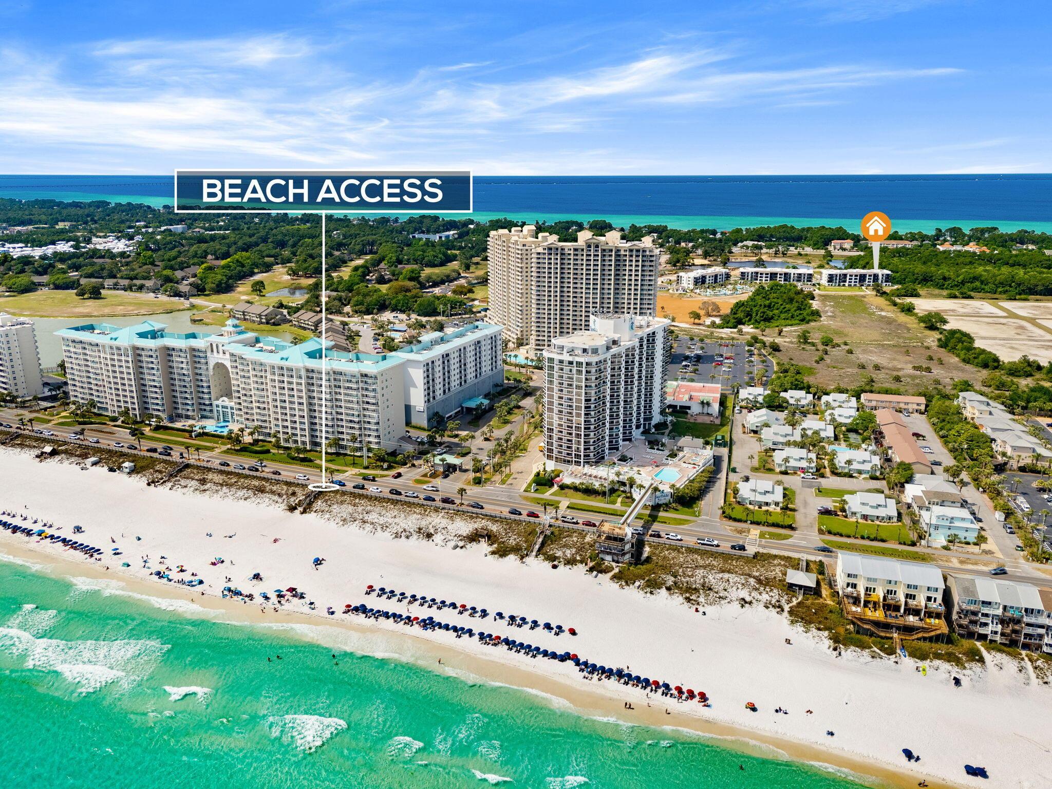 Image 3: Dedicated beach
