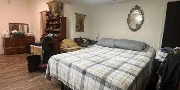 Image 3: Bedroom with new flooring