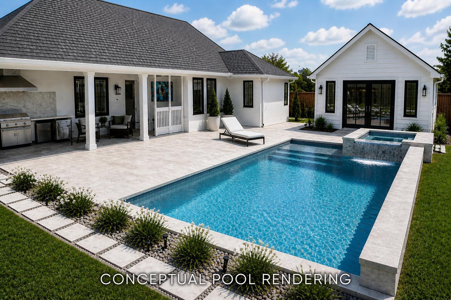 Image 3: CONSEPTUAL POOL RENDERING