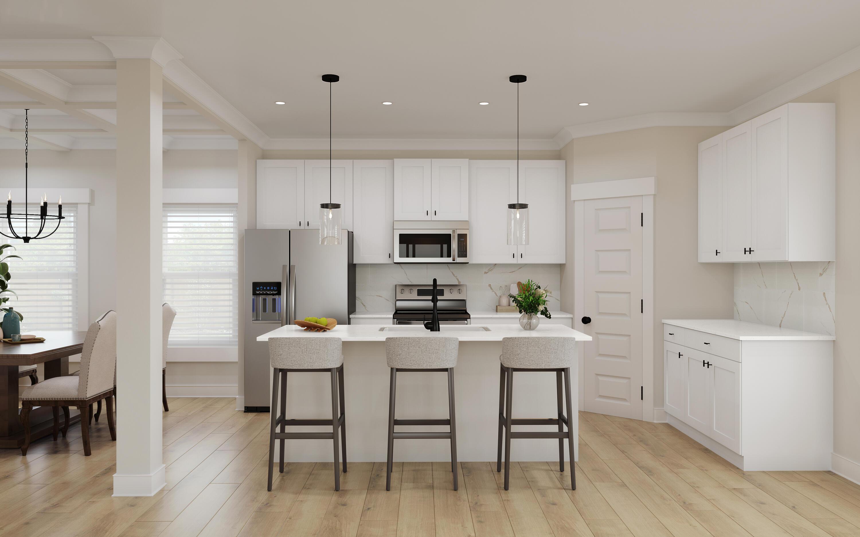 Image 4: RA THE LAUREL 3M Kitchen #Level 1 C Farm