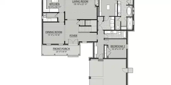 Image 2: Whitman BH II 1st Floor Plan