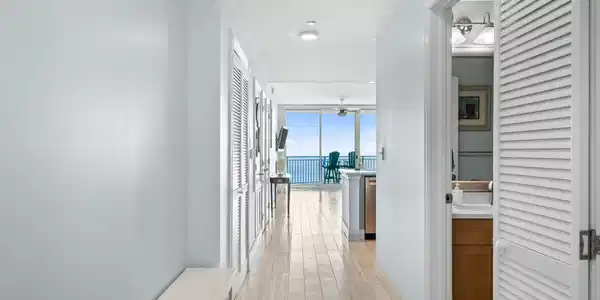 Image 2: 02-Front Door Hallway View