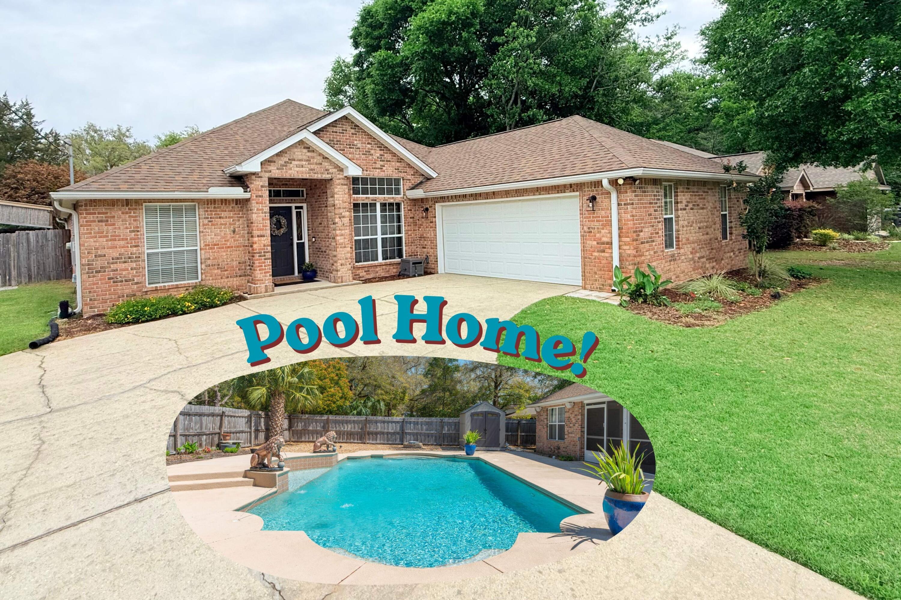 Image 1: Pool Home