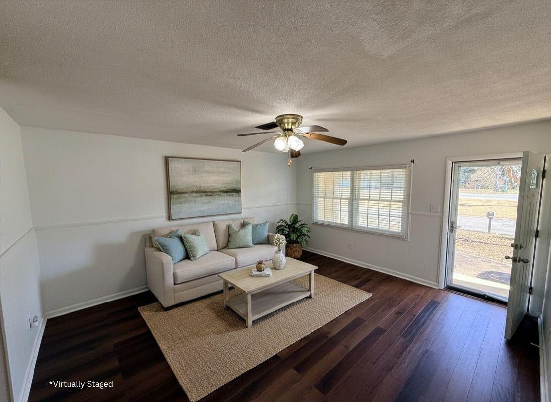 Image 2: Virtually Staged Living Room
