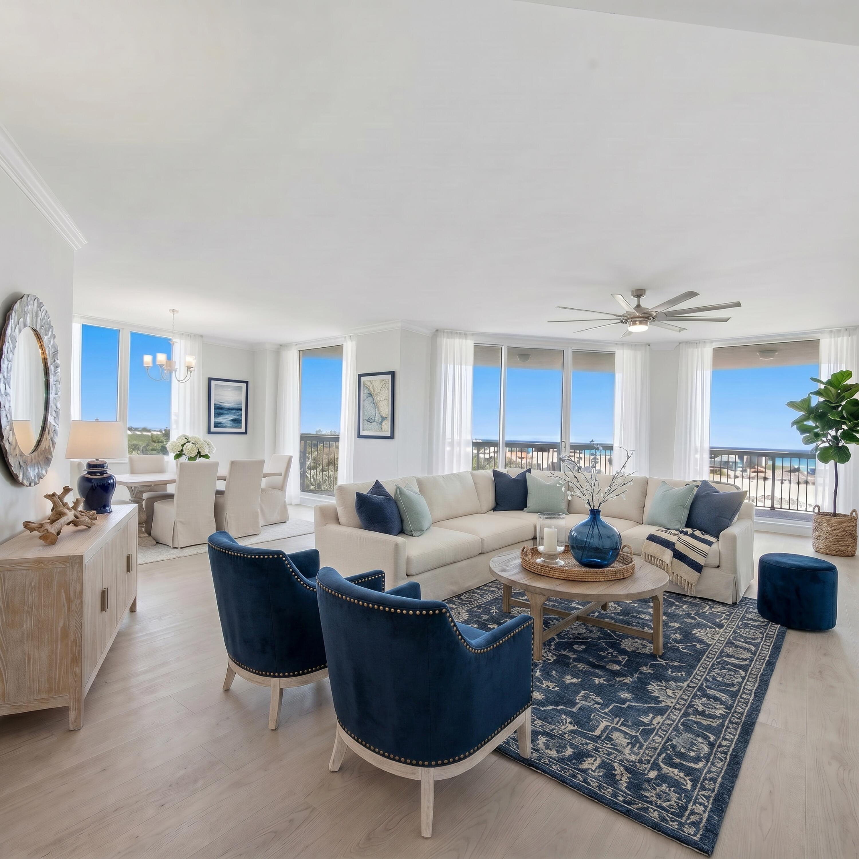 Image 1: St Barth living room edit