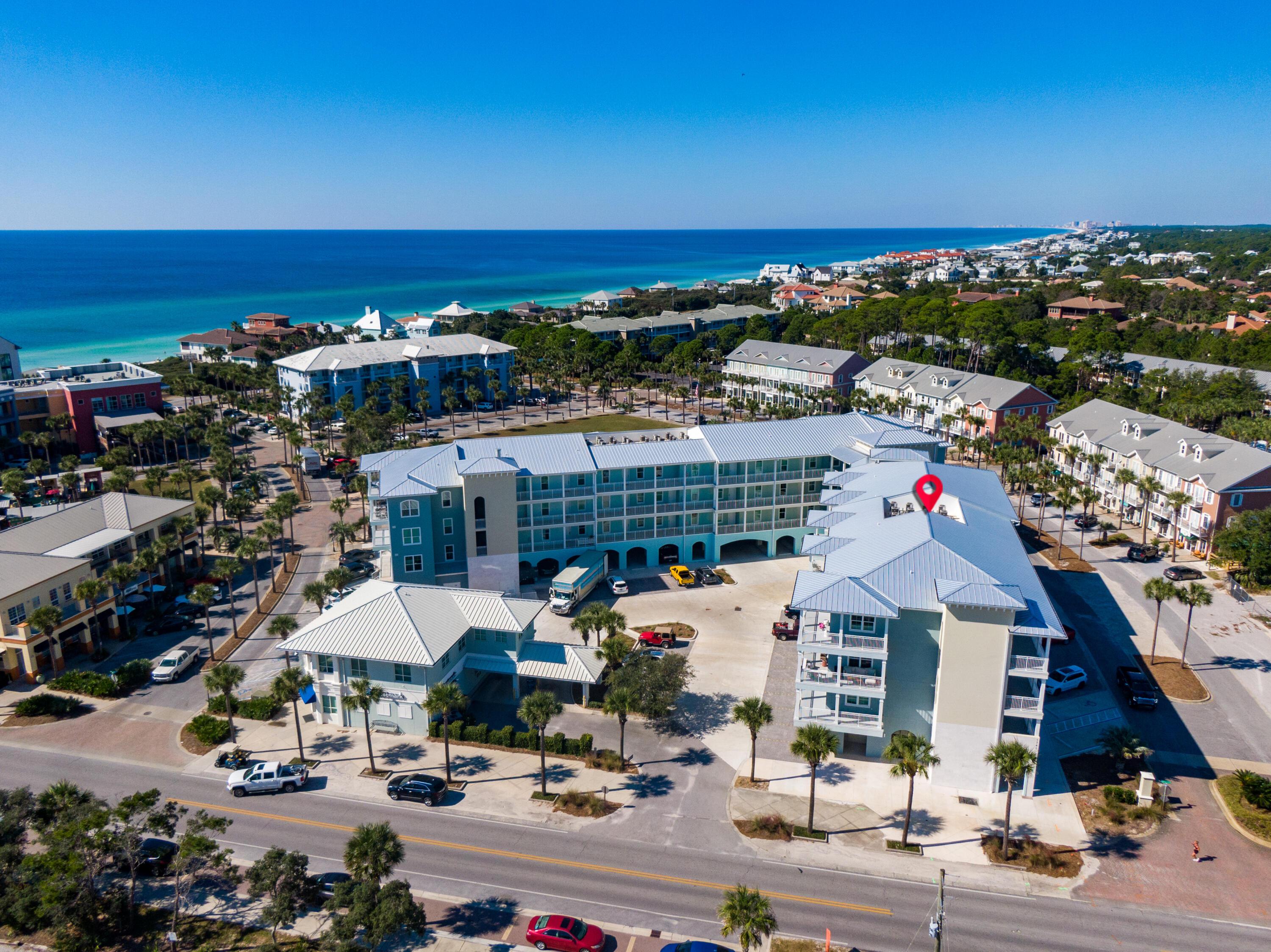 Image 2: Gulfplace Condo 113 Aerial Marked-2