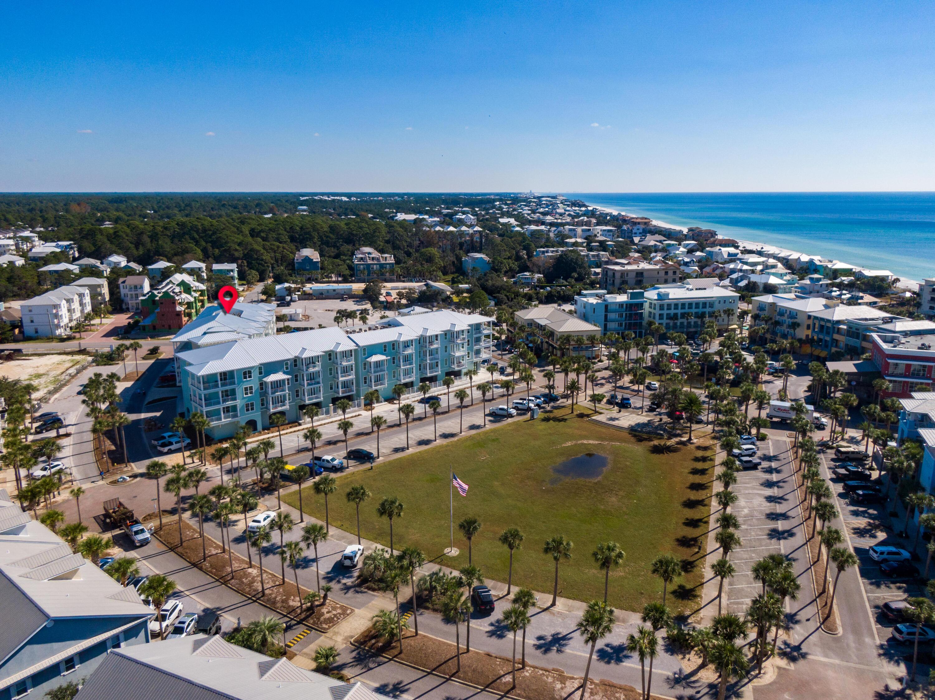 Image 4: Gulfplace Condo 113 Aerial Marked-7
