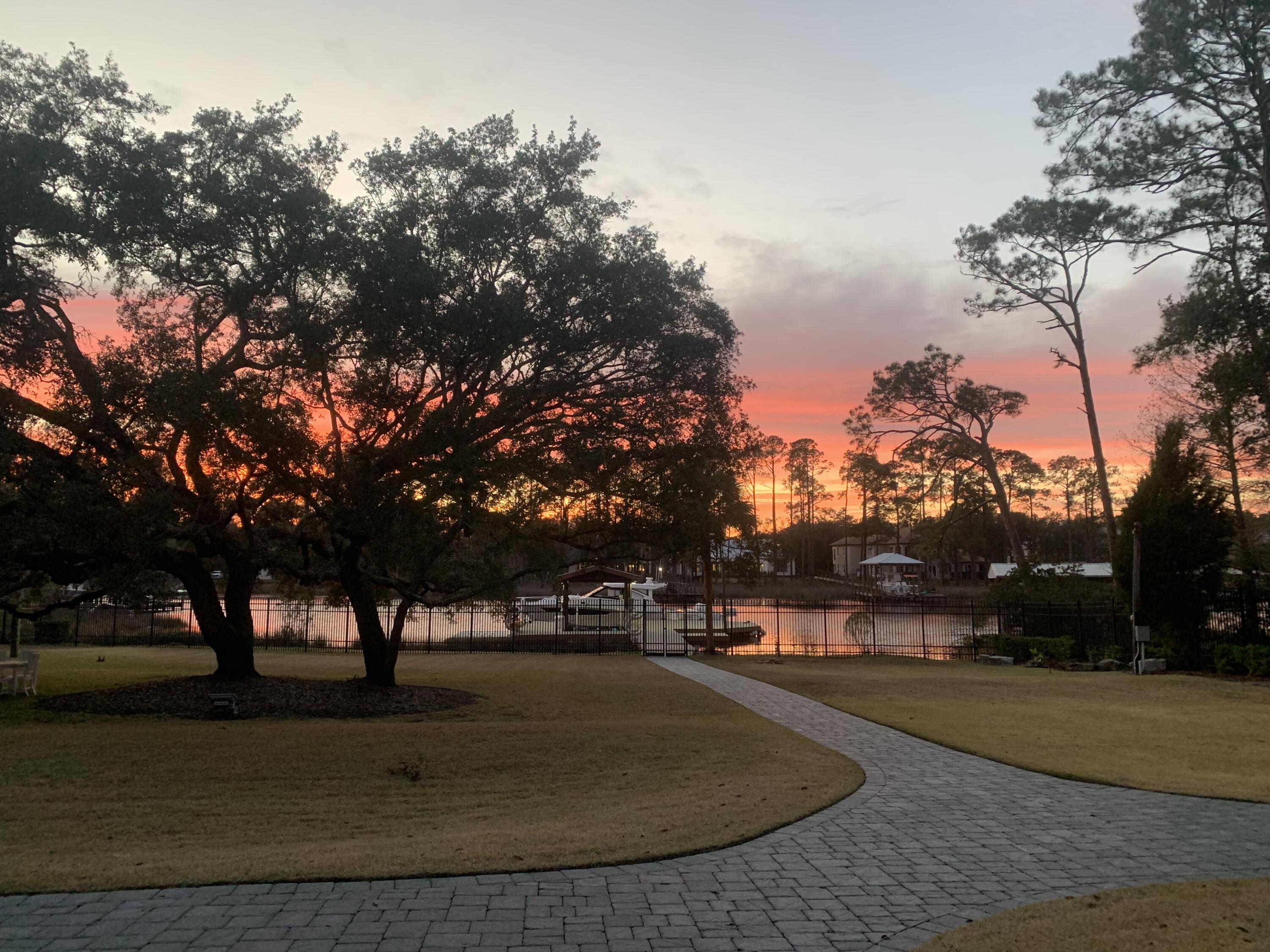 Image 1: Sunset on your private dock