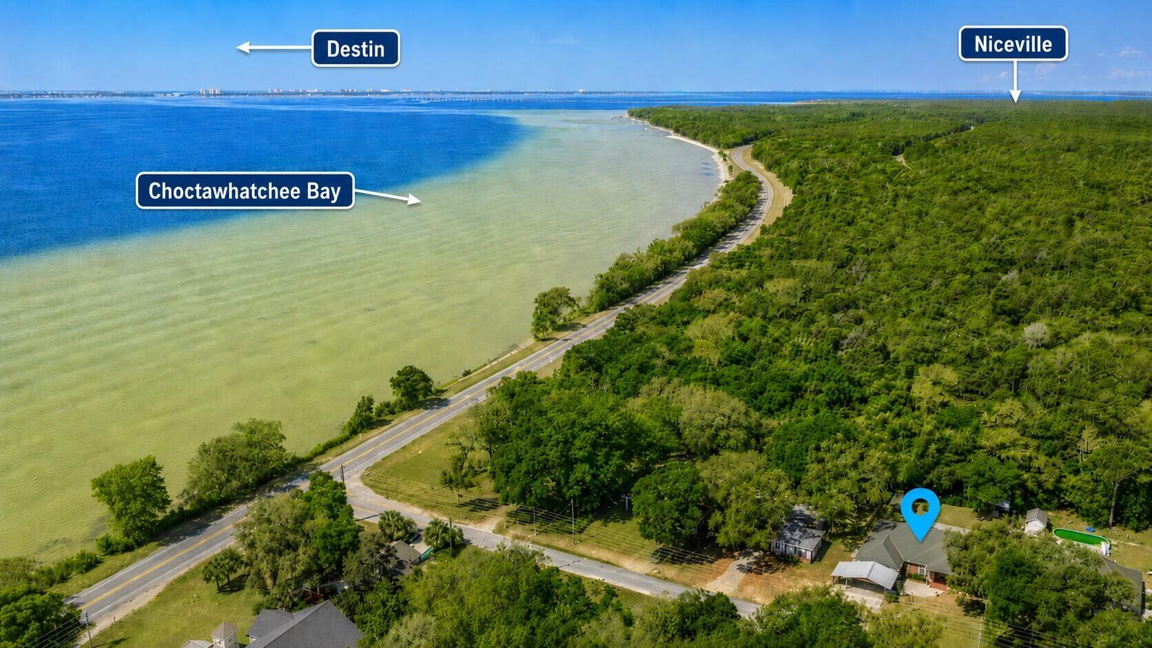 Image 1: Surrounded by Protected Eglin Woodlands!