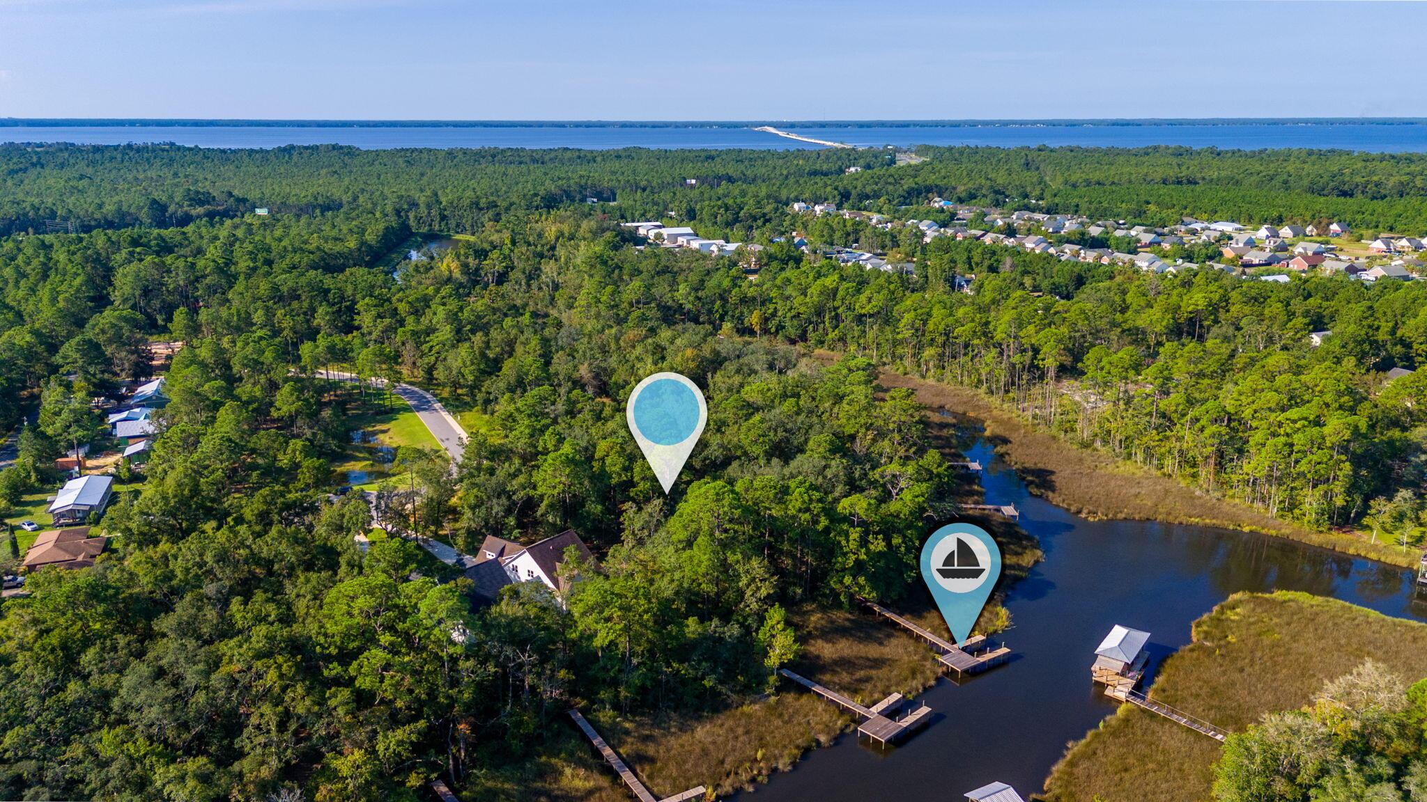 Image 3: 3-web-or-mls-Lot 14 Redfish Point Aerial