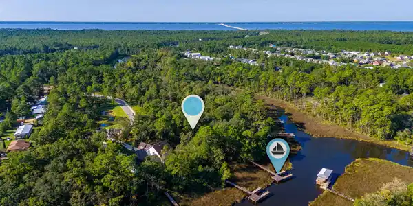 Image 3: 3-web-or-mls-Lot 14 Redfish Point Aerial