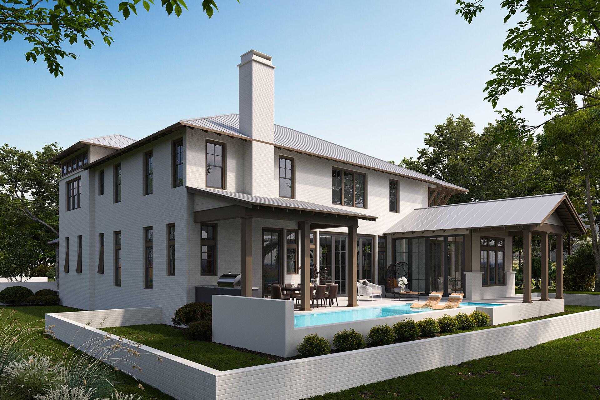 Image 3: 75-N-Southern-Cross-Ln-Side-Elevation